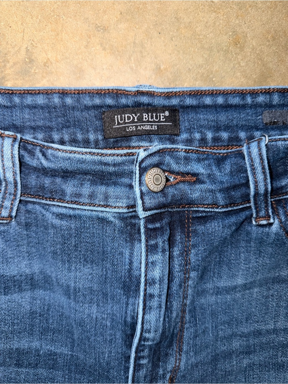 Judy Blue Slim Fit Jeans 18W Medium Wash Stretch Plus Size - Picture 5 of 13